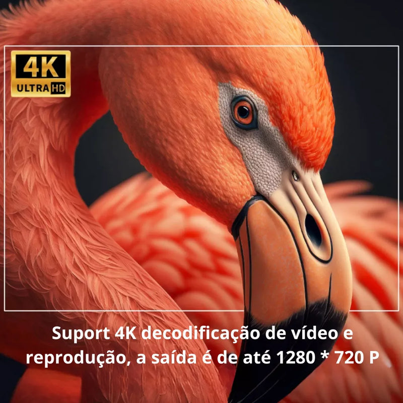 Projetor de Cinema Portátil 4k